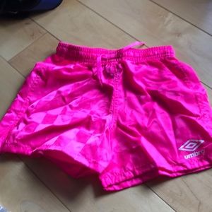 Girls Umbro soccer shorts
